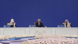 Download Lagu Astana organiseert 8e congres van wereldreligieuze leiders met oproepen tot vrede en dialoog MP3