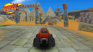 BLAZE & THE MONSTER MACHINES #393🔥Blaze y los Monster Machines  CIMA DEL MUNDO Correr contra de Zeg