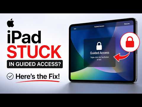 iPad Stuck in Guided Access? Here’s How to Fix It!