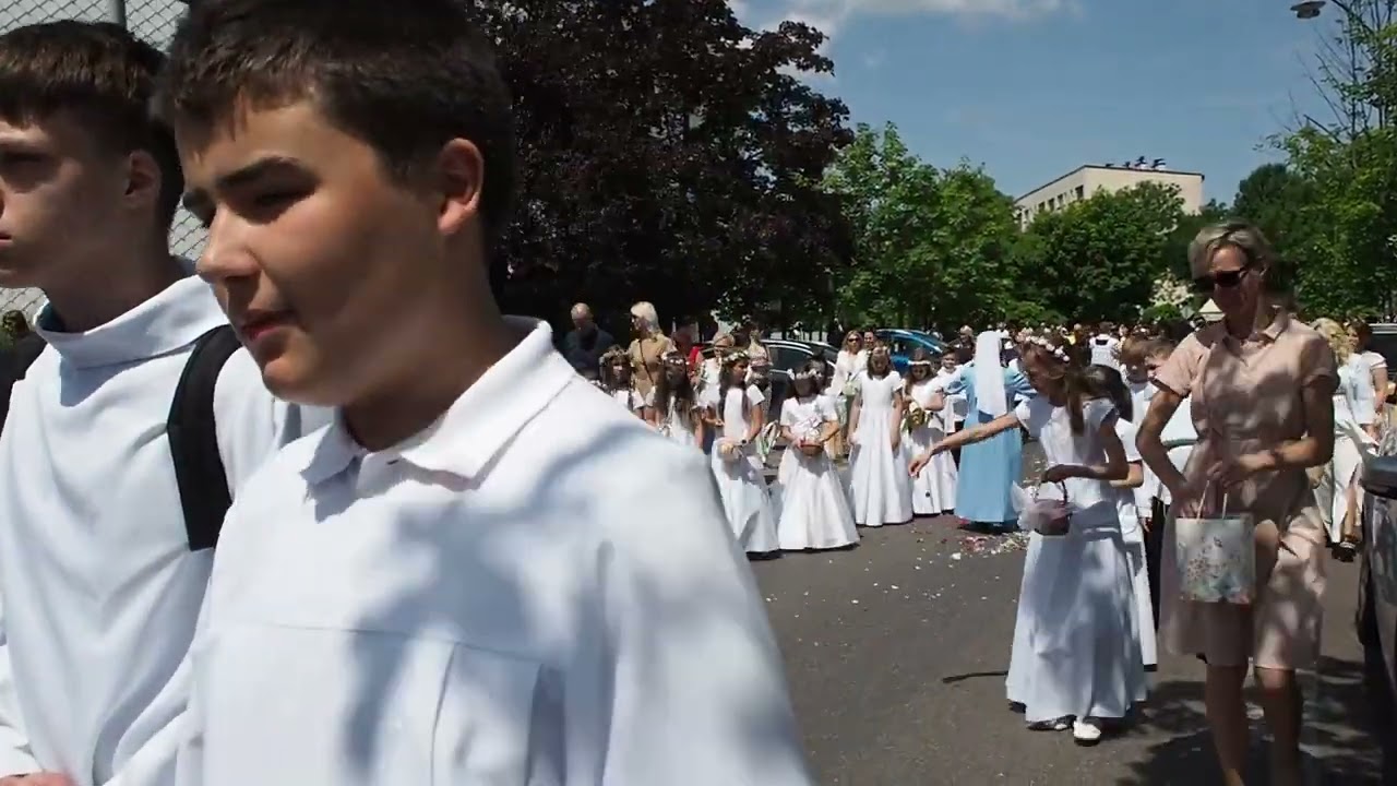 Uroczystości Bożego Ciała w jaworznickiej Kolegiacie