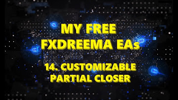 My free fxDreema EAs: 14. Customizable partial closer