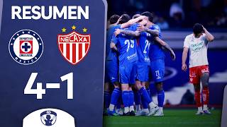✅ CRUZ AZUL 4 NECAXA 1 🏆 RESUMEN LIGA MX CLAUSURA 2026