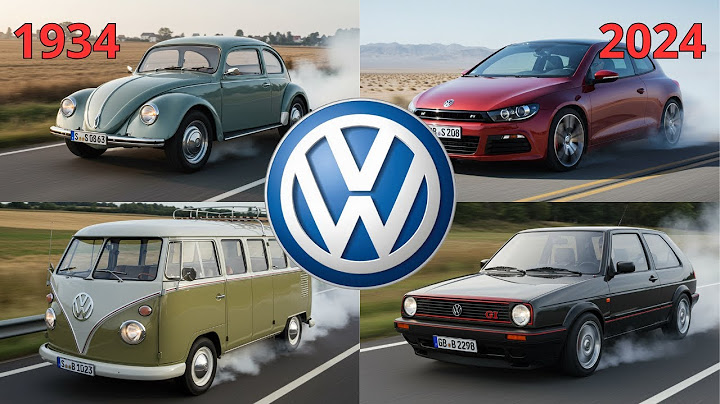 Volkswagen Evolution 1934–2024 | 17 Iconic VW Models Transformed in Motion