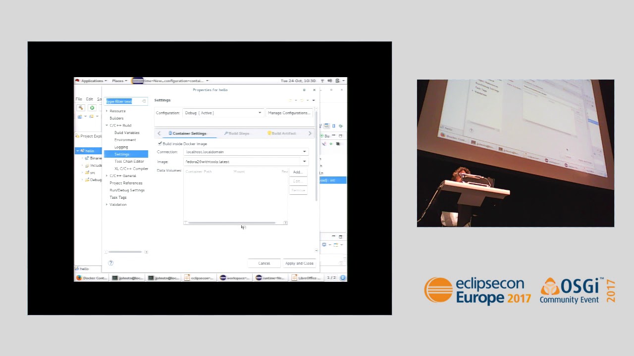Docker Container Build/Run/Debug Support for C/C++ Projects - YouTube