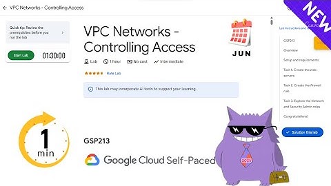 VPC Networks - Controlling Access | #2025 | #GSP215 |#qwiklabs |Solution
