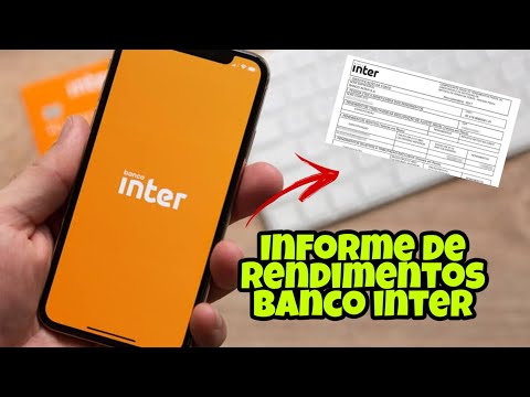 COMO PEGAR INFORME DE RENDIMENTOS BANCO INTER