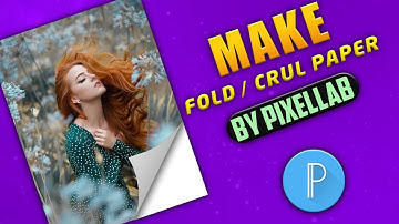 Make Fold/Crul Paper By Pixellab In 2024 || Fold Crul Paper Tutorial By RAHIM TECH.