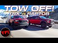 TRX vs Raptor: You&#39;ll REALLY Be Surprised By How They Do on the World&#39;s Toughest Towing Test!