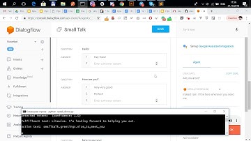 A Voice Chatbot, with Google Speech API and Dialog flow, In Action