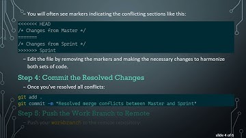How to Effectively Resolve Merge Conflicts through a Pull Request