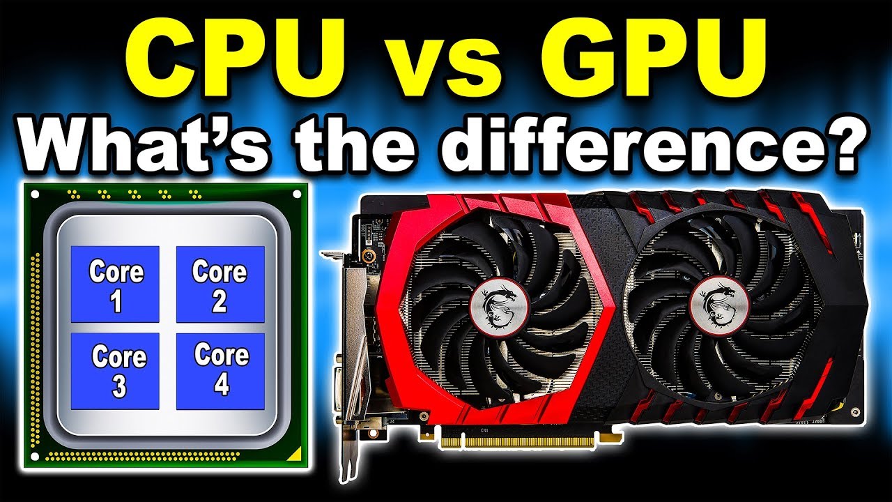 CPU vs GPU Explained What's the Difference? (Hindi) Kshitij Kumar
