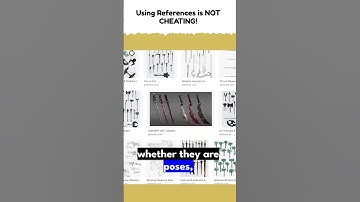 Using References for Painting Is NOT CHEATING #SHORTS