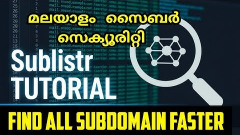 How to Use Sublist3r: The Best Tool for Fast Subdomain Enumeration | Cyber Mallu Hacker