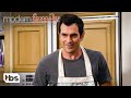 Phil tries to take care of the house while claires sick clip  modern family  tbs