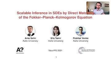 Scalable inference in SDEs by direct matching of the Fokker–Planck–Kolmogorov equation (NeurIPS)