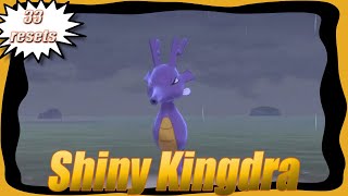 Live Shiny Kingdra - 33 resets - Isle of Armor - Pokemon Shield screenshot 5