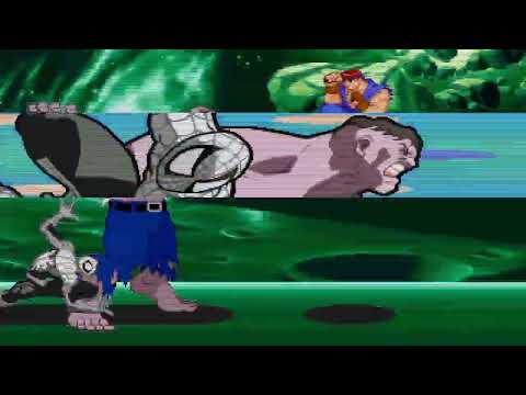 Marvel Super Heroes vs. Street Fighter - Hulk, Armored Spiderman vs. Ryu, Akuma 2