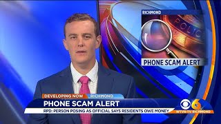 Police warn of phone scam