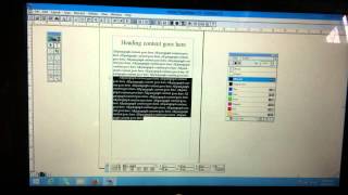 Multi column layout in Adobe PageMaker
