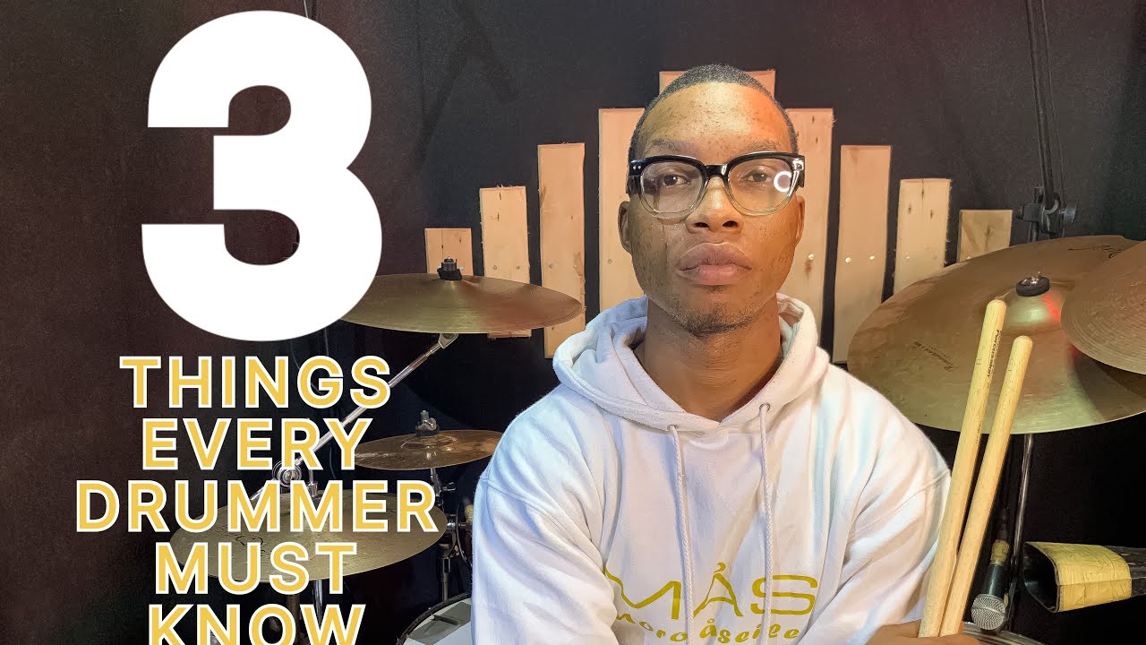 3 Things every drummer must know #Educationalvideo #drumvideos - YouTube