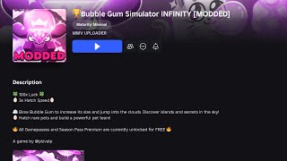 🏆Bubble Gum Simulator INFINITY [MODDED] screenshot 2