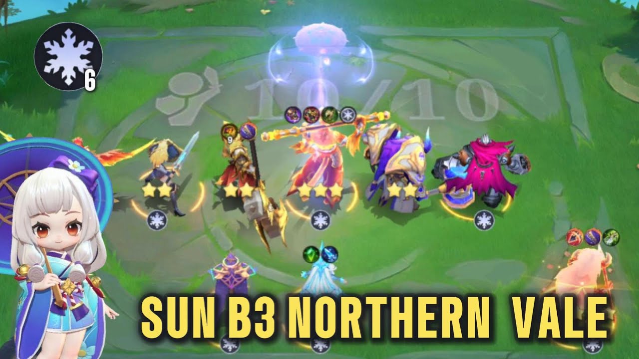 INI DIA COMBO KAGURA NORTHERN VALE SUN B3 !!! MAGIC CHESS GO GO