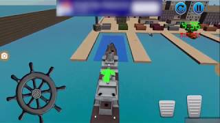 3D Car Transport in Ship screenshot 1