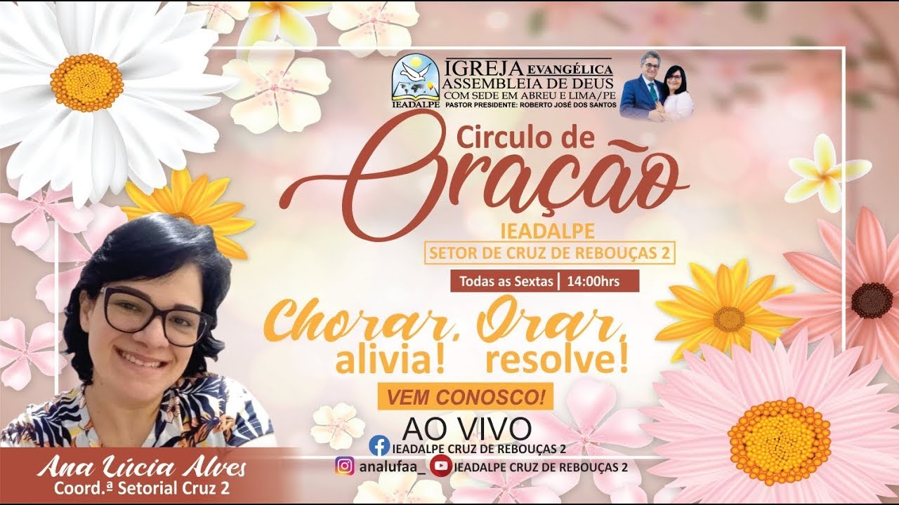 Círculo de oração na IEADALPE SETOR CRUZ II - YouTube