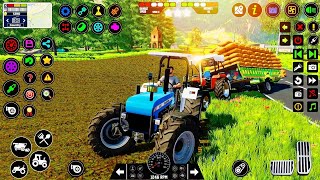 Tractor Driving Simulator 3D - Uphill Mountain Snow Tractor Driving Simulator - Android Gameplay screenshot 5