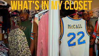 HOOPING AND CLOSET CLEANOUT 