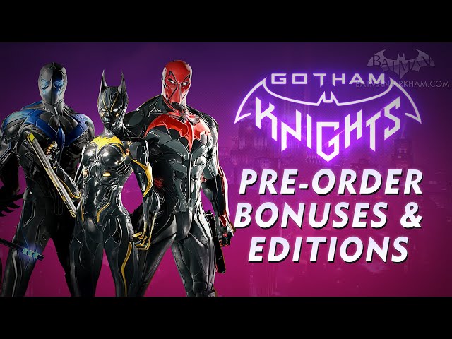 Gotham Knights - Collector's Edition and Pre-Order Bonus - YouTube