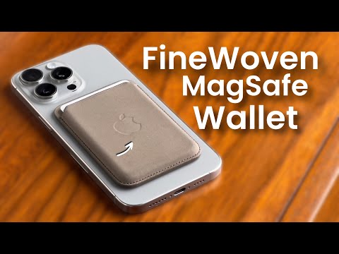 Black FineWoven Wallet with MagSafe - Apple (IN)