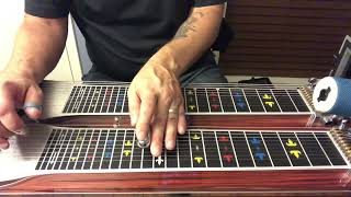 Video thumbnail of "“She’s Actin’ Single” Hook Pedal Steel Lesson"