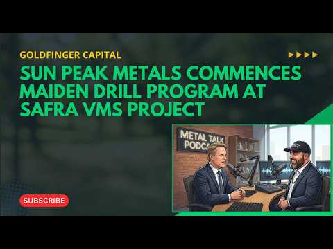 Sun Peak Metals Commences Maiden Drill Program At Safra VMS Project