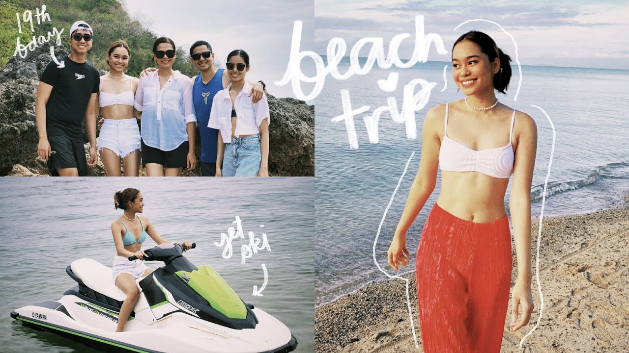 Quick Beach Trip w/ my Family! 🌺🌴| ThatsBella