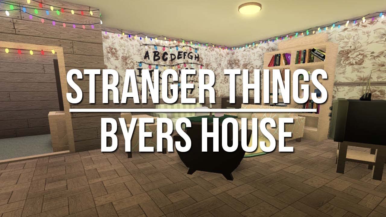 ROBLOX | Welcome to Bloxburg: Stranger Things - Byers House - YouTube