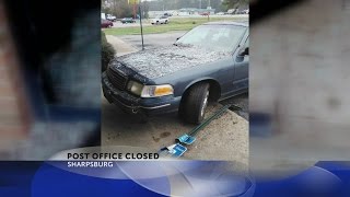 Sharpsburg Post Office temporarily closed after car accident damages building