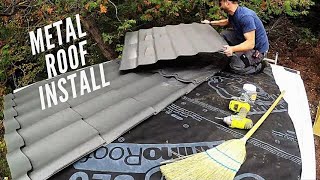 Ready, Set, Install: The Exciting Journey of Putting Up a Metal Roof!
Simple to install metal roof, adding tar paper, drip edge and a metal roof to the outhouse. As winter is closing in we had to make sure the outhouse is also ready for the two plus feet of snow we get. Outhouse roof build with metal roofing, it was much easier than you think. Ready, Set, Install: The Exciting Journey of Putting Up a Metal Roof!