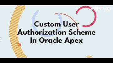 Oracle APEX Custom User Authorization Demo - Creating User Groups, Managing Users, and Menu Access