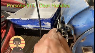 porsche 914  - door handles