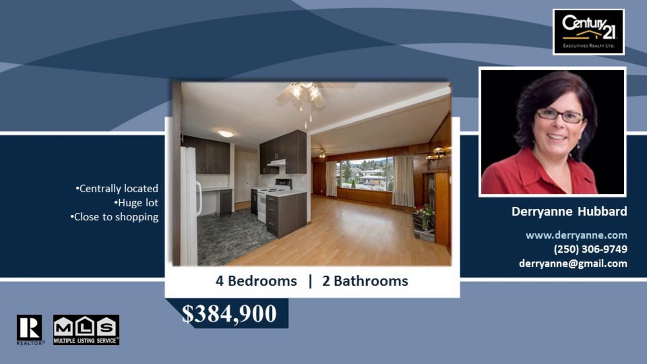 Upgraded home for sale in Alexis Park Vernon BC YouTube