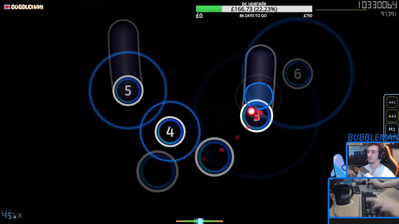 The Rolling [song is nice though x1.2] Nomod 93.86% A | Bubbleman