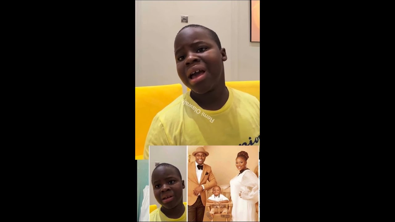 Femi Adebayo’s Wife Reacts to the trending News of Their So being Autistic in a Shocking way 