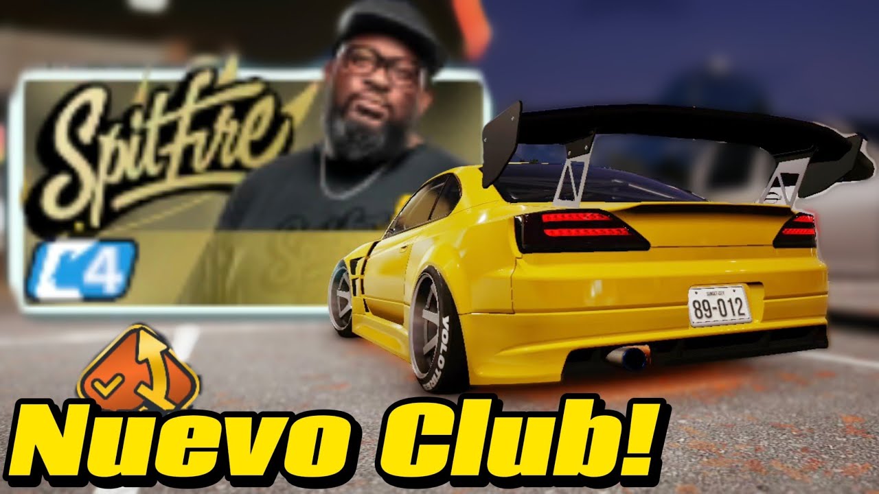 El mejor auto para el club Spitfire Carx Street