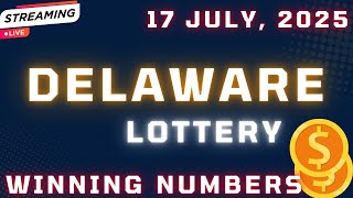 Delaware Day Lottery Results For - 17 Jul 2025