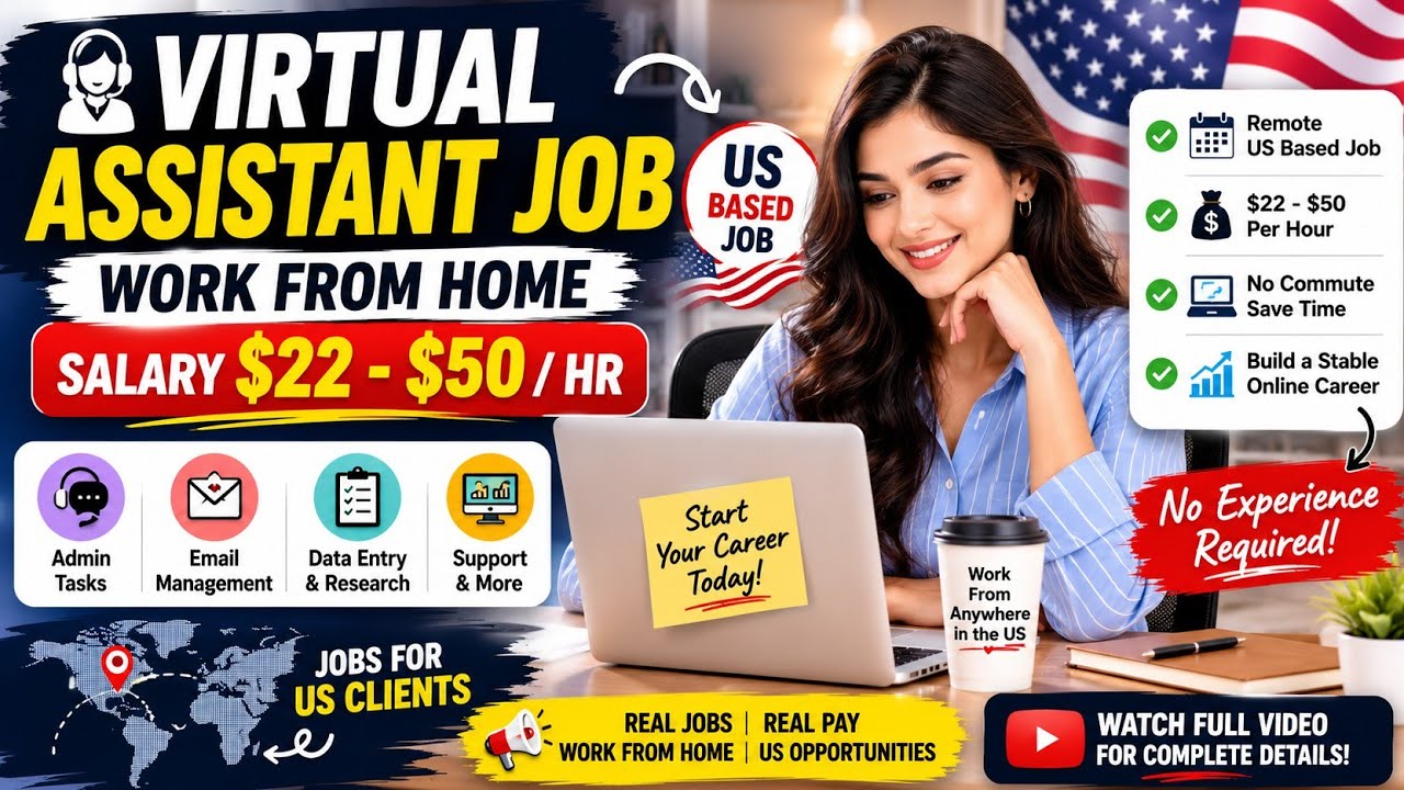 rewrite this title US Virtual Assistant Job 2026 💼 | Work From Home | –/Hour | Complete Application Guide rewrite this title US Virtual Assistant Job 2026 💼 | Work From Home | –/Hour | Complete Application Guide
