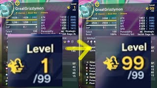 Digimon Story Time Stranger - Outer Dungeons The Halls of EXP Lv 1 TO 99 FAST