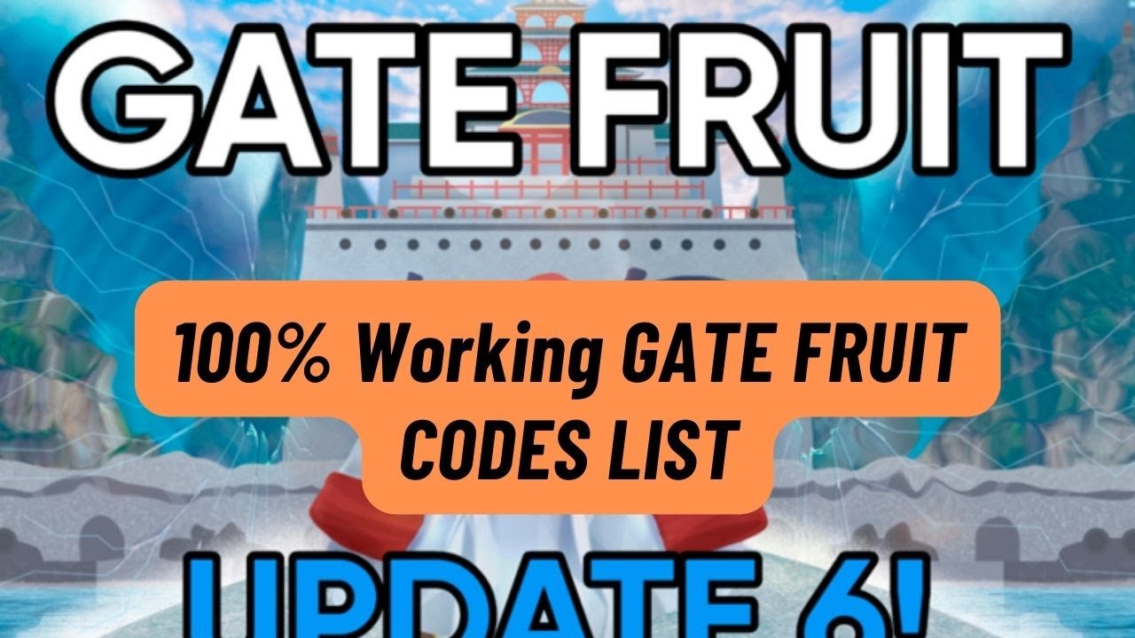 Gate Fruit Codes December 2023 - RoCodes