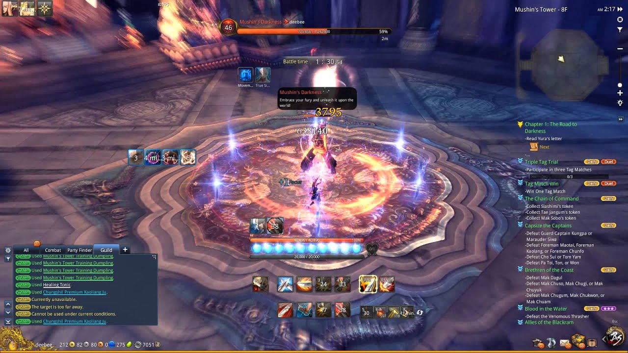 Blade & Soul - Mushin Tower 8F Mushin's Darkness [Blade Master]