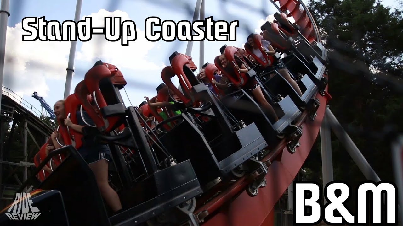 Bolliger & Mabillard (B&M) Stand Up Coaster Compilation YouTube
